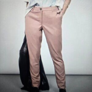 NEW Wildfang The Empower Trouser in Rose Brown Size 12 Casual Dress Pants NWT